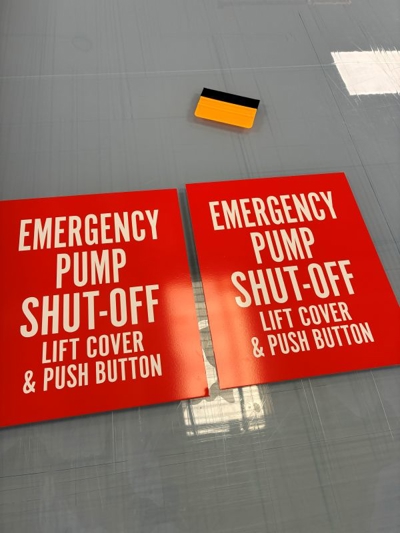 Safety Signage Photo